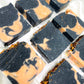 Charcoal Pink Clay Black Rose Soap