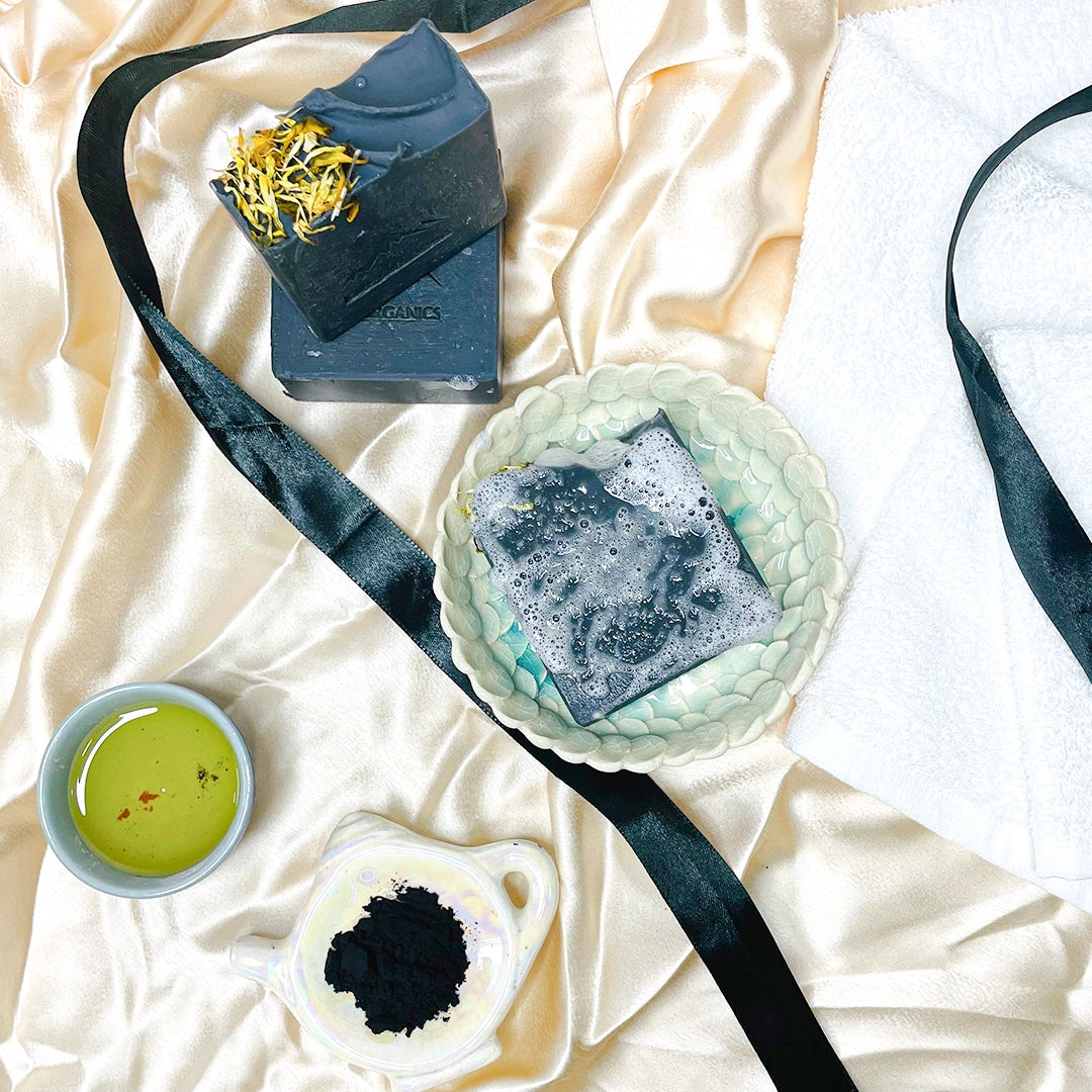 Spearmint Charcoal Soap
